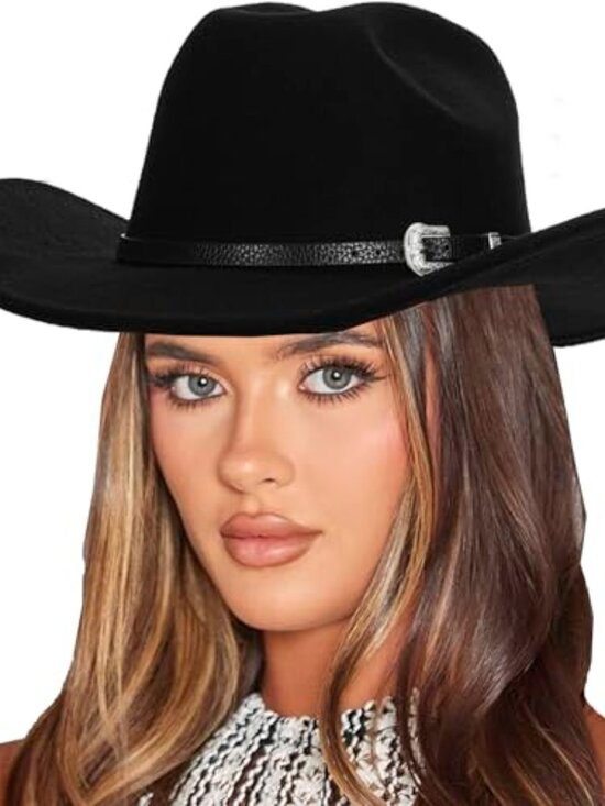 Accessories - Vintage Western Cowboy Hat for Men Outback Cowgirl Hat